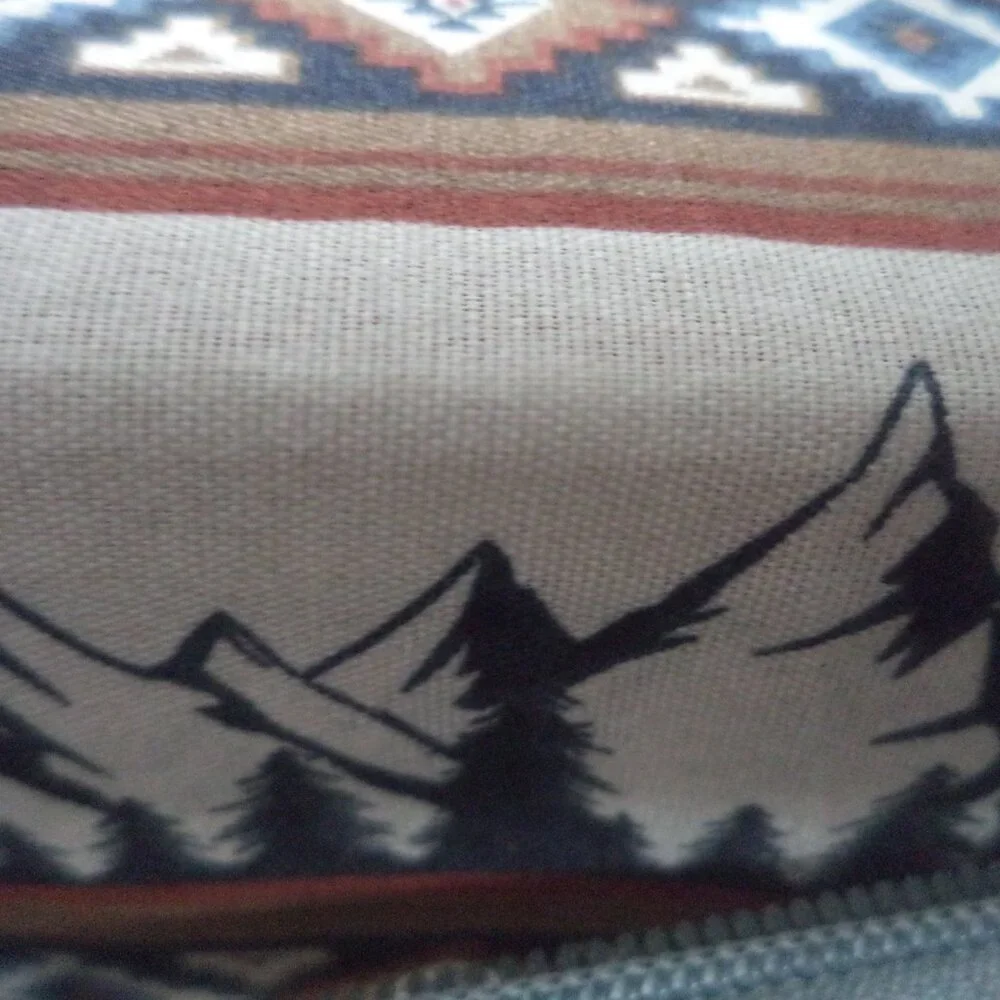 Ashley Copper Pocono Lodge 4 piece Micro Fiber King sheet set green NEW NWT - Picture 5 of 5